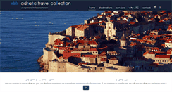 Desktop Screenshot of adriatictravelcollection.com
